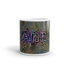 Load image into Gallery viewer, Ann Mug Dark Rainbow 10oz front view