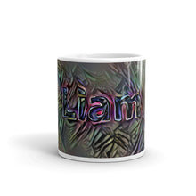Load image into Gallery viewer, Liam Mug Dark Rainbow 10oz front view