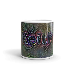 Keith Mug Dark Rainbow 10oz front view