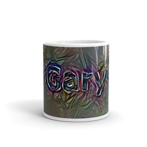 Gary Mug Dark Rainbow 10oz front view