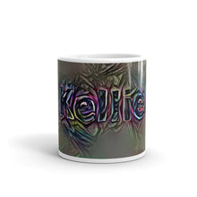 Load image into Gallery viewer, Kellie Mug Dark Rainbow 10oz front view