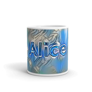 Alice Mug Liquescent Icecap 10oz front view
