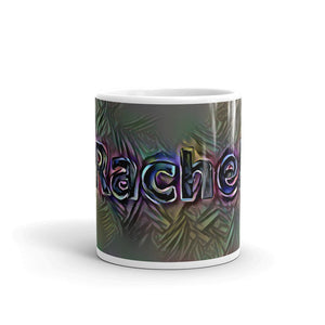 Rachel Mug Dark Rainbow 10oz front view
