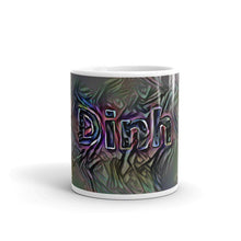 Load image into Gallery viewer, Dinh Mug Dark Rainbow 10oz front view