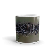 Load image into Gallery viewer, Addilyn Mug Charcoal Pier 10oz front view