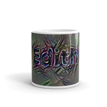 Load image into Gallery viewer, Edith Mug Dark Rainbow 10oz front view
