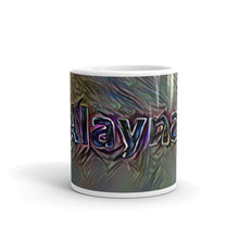 Load image into Gallery viewer, Alayna Mug Dark Rainbow 10oz front view