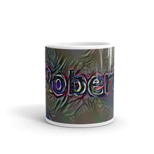 Load image into Gallery viewer, Robert Mug Dark Rainbow 10oz front view