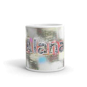 Alana Mug Ink City Dream 10oz front view