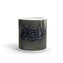 Load image into Gallery viewer, Koa Mug Charcoal Pier 10oz front view