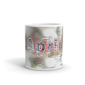 April Mug Ink City Dream 10oz front view