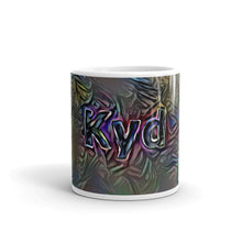 Load image into Gallery viewer, Kyd Mug Dark Rainbow 10oz front view