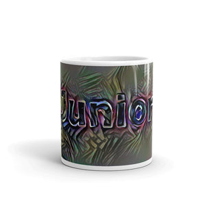 Junior Mug Dark Rainbow 10oz front view