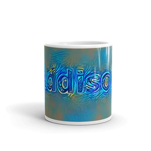 Addison Mug Night Surfing 10oz front view