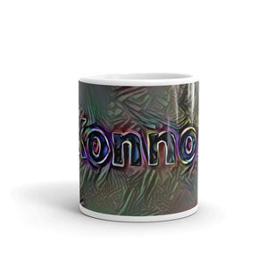 Konnor Mug Dark Rainbow 10oz front view