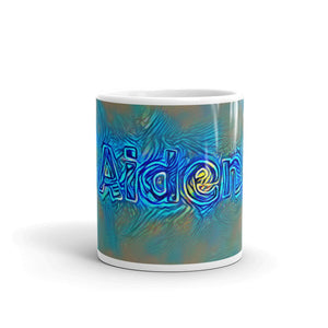 Aiden Mug Night Surfing 10oz front view