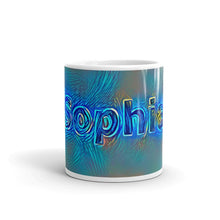 Load image into Gallery viewer, Sophia Mug Night Surfing 10oz front view