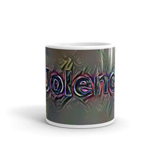 Load image into Gallery viewer, Jolene Mug Dark Rainbow 10oz front view