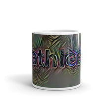 Load image into Gallery viewer, Kathleen Mug Dark Rainbow 10oz front view