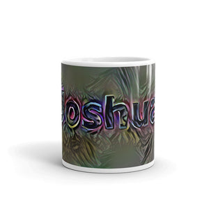 Joshua Mug Dark Rainbow 10oz front view