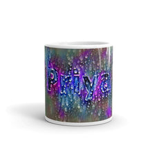 Load image into Gallery viewer, Priya Mug Wounded Pluviophile 10oz front view