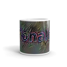 Load image into Gallery viewer, Ronald Mug Dark Rainbow 10oz front view