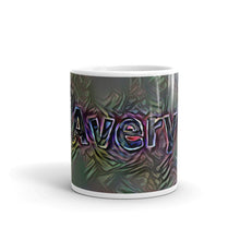 Load image into Gallery viewer, Avery Mug Dark Rainbow 10oz front view