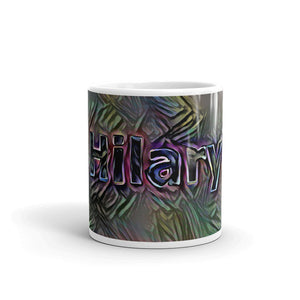 Hilary Mug Dark Rainbow 10oz front view