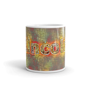 Lincoln Mug Transdimensional Caveman 10oz front view