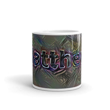 Load image into Gallery viewer, Matthew Mug Dark Rainbow 10oz front view