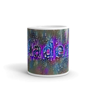 Aaden Mug Wounded Pluviophile 10oz front view
