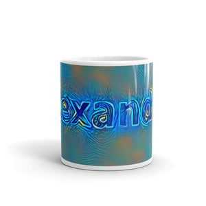 Alexander Mug Night Surfing 10oz front view