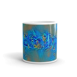 Emily Mug Night Surfing 10oz front view
