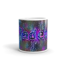 Load image into Gallery viewer, Tadeo Mug Wounded Pluviophile 10oz front view