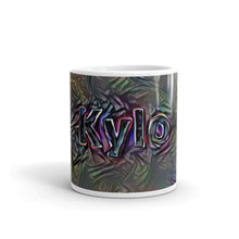 Load image into Gallery viewer, Kylo Mug Dark Rainbow 10oz front view