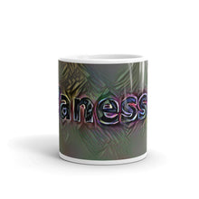 Load image into Gallery viewer, Vanessa Mug Dark Rainbow 10oz front view