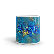 Load image into Gallery viewer, Nala Mug Night Surfing 10oz front view