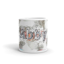 Load image into Gallery viewer, Abby Mug Frozen City 10oz front view