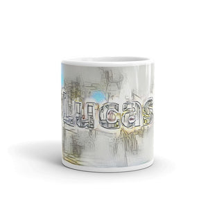 Lucas Mug Victorian Fission 10oz front view