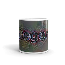 Load image into Gallery viewer, Gregory Mug Dark Rainbow 10oz front view