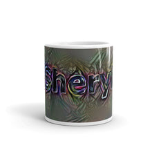 Load image into Gallery viewer, Sheryl Mug Dark Rainbow 10oz front view