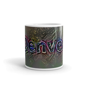 Denver Mug Dark Rainbow 10oz front view