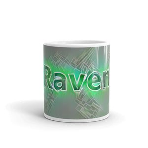 Raven Mug Nuclear Lemonade 10oz front view