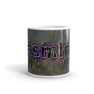 Jasmine Mug Dark Rainbow 10oz front view