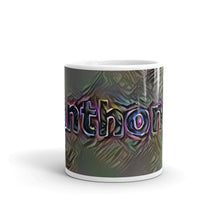 Load image into Gallery viewer, Anthony Mug Dark Rainbow 10oz front view