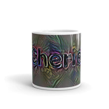 Load image into Gallery viewer, Cherie Mug Dark Rainbow 10oz front view