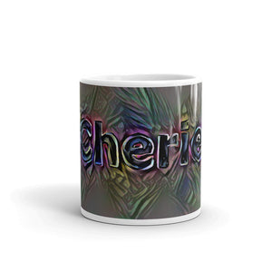 Cherie Mug Dark Rainbow 10oz front view