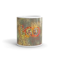 Load image into Gallery viewer, Leo Mug Transdimensional Caveman 10oz front view
