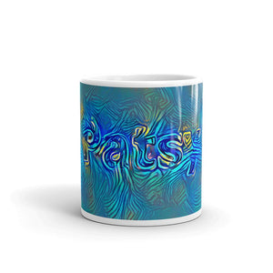 Patsy Mug Night Surfing 10oz front view