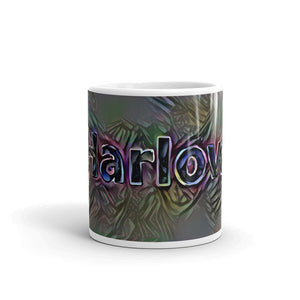 Harlow Mug Dark Rainbow 10oz front view